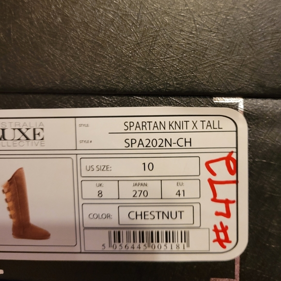 Australia Luxe Collective Spartan Tall Suede Shearling Moto Gladiator Boot #472 - Picture 4 of 6